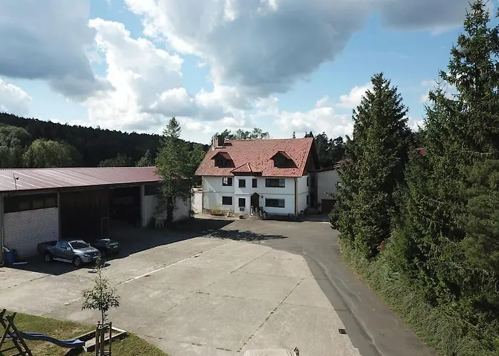Grosse Auf Dem Pferdehof Naehe Bamberg, Coburg, Schweinfurt Burgpreppach